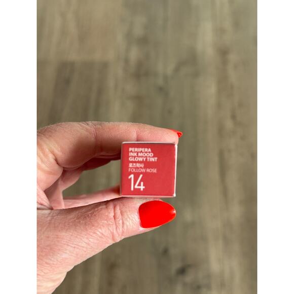 The PeriPera Cosmetics Korean Beauty Ink Mood Glowy Tint - Follow Rose color - Picture 2 of 5
